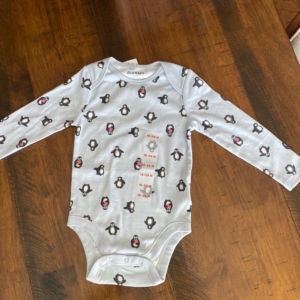 Printed Long-Sleeve Bodysuit for Baby